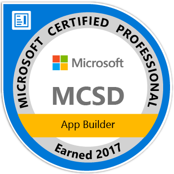 Microsoft Certified Builder