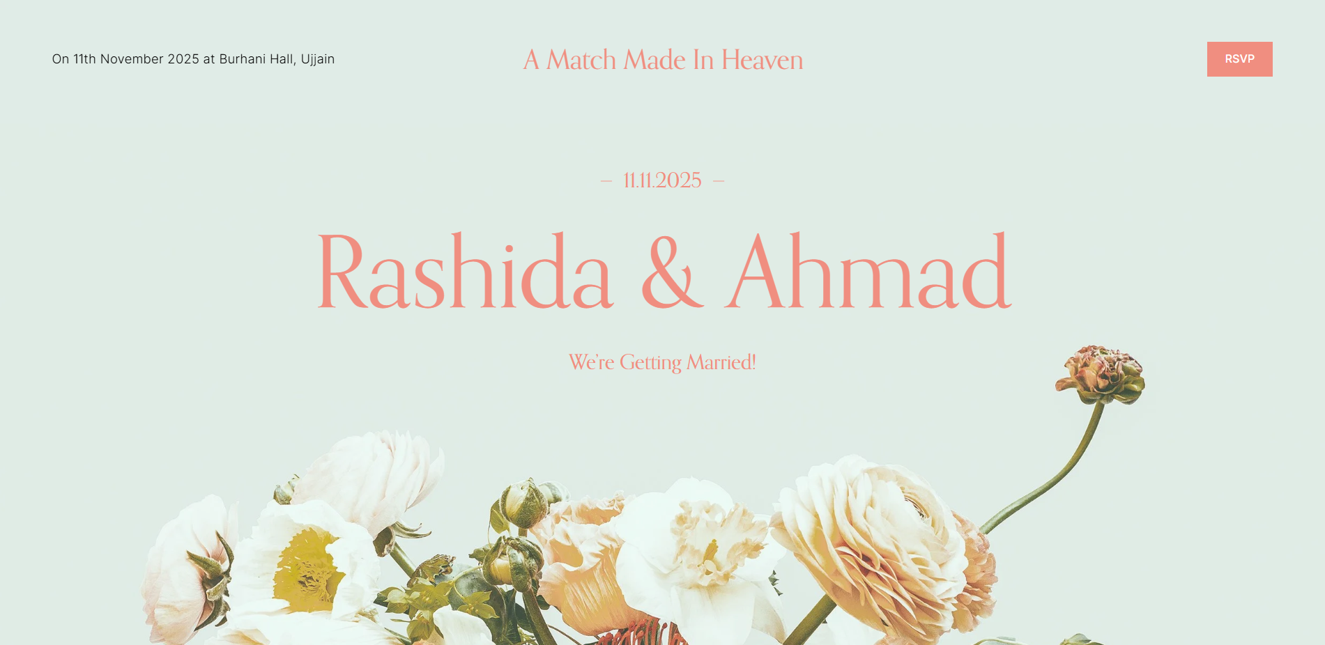 Wedding Website